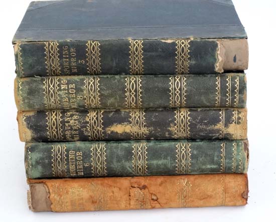 Books: 5 volumes of '' The Sporting Mirror ''1882-1885, to include volumes 3, 4, 5, 6 and 8, - Image 4 of 7