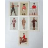 Vanity Fair - Sporting Prints : A selection of early polychrome prints by Spy , GIF and WHO for