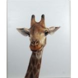 After J Bye XX,
Limited Edition Giclee print 45/80,
Giraffe,
Signed and numbered lower right,
39 3/8