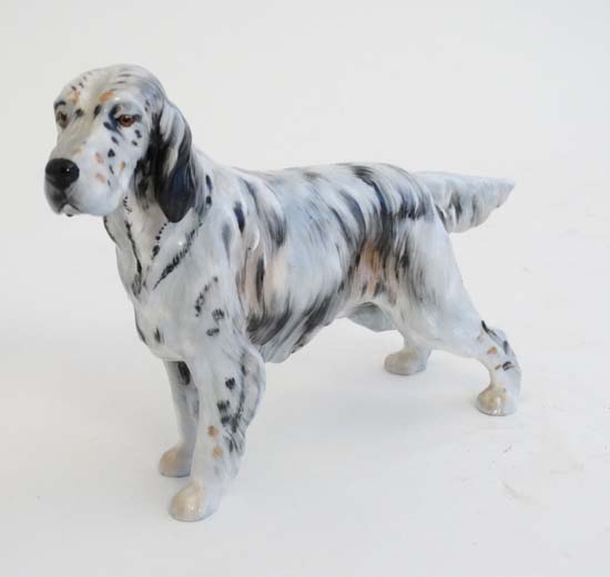 A Royal Doulton dog figurine formed as an English Setter HN1050, bears factory stamps under. 5 1/2'' - Image 3 of 6