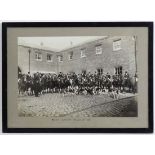 Hunting Photograph :
M K S H ( Mid Kent S Hunt ) Hothfield  February 9 th 1929,
Monochrome large