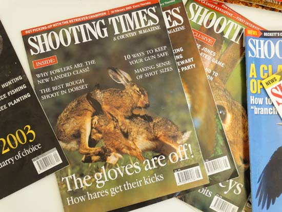 A large collection of approximately 50 copies of '' Shooting Times '' for 1980s / 90s / 00s, - Image 2 of 4