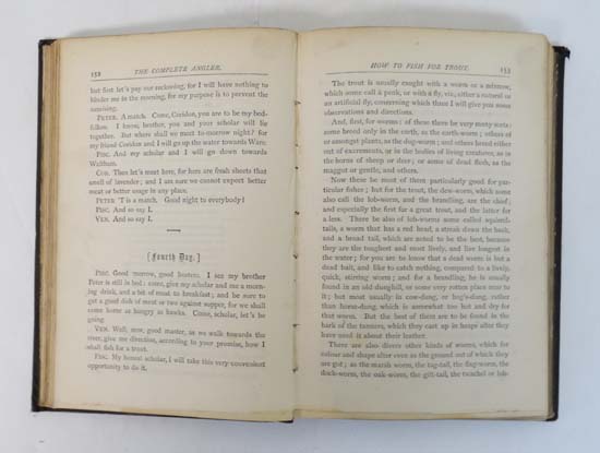 Angling : An 1888 ' Chandos Classics ' edition of ' The Complete Angler ' by Izaac Walton & - Image 3 of 5