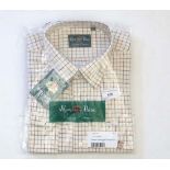 Alan Paine checked shirt. Size XL (New with tags) CONDITION: Please Note -  we do not make reference