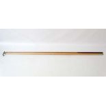 Snooker / Pool : 88'' Long 2 piece butt rest with brass rest head together with 90'' long butt cue