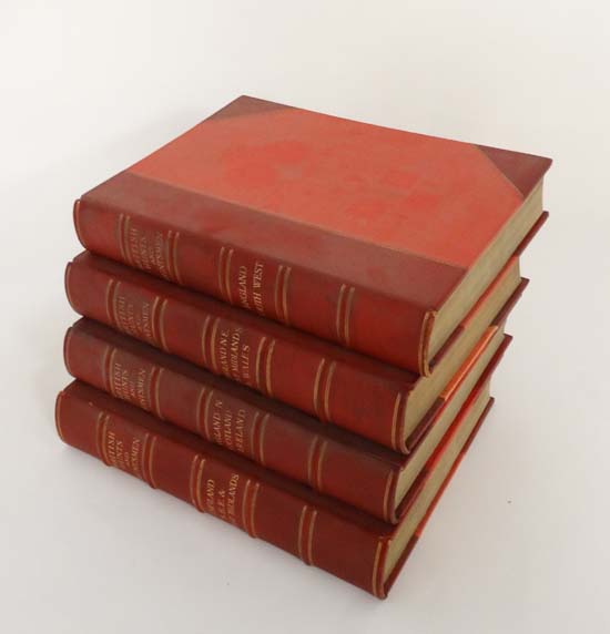 Books: '' British Hunts and Huntsmen '', in 4 volumes. The books illustrated with engravings and