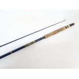 Fishing: Milbro 9' 6" single hand fly rod CONDITION: Please Note -  we do not make reference to