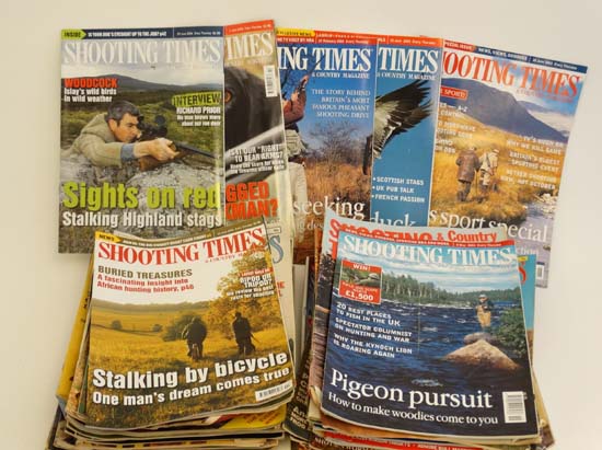 A large collection of approximately 50 copies of '' Shooting Times '' for 1980s / 90s / 00s, - Image 3 of 4