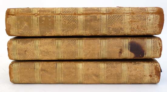 Books : '' Rural Sports ''in three volumes, 1801, by the Rev W B Daniel, published by Bunny & - Image 5 of 5