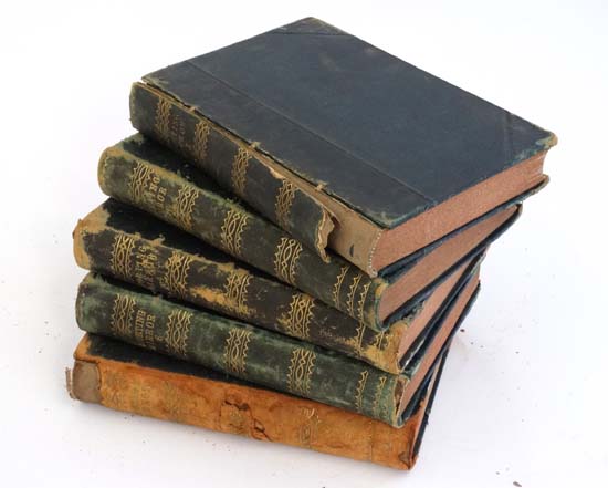 Books: 5 volumes of '' The Sporting Mirror ''1882-1885, to include volumes 3, 4, 5, 6 and 8,