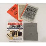 Books: A collection of 5 books and catalogues on Cartridges. To Include: '' Cartridges of the world;