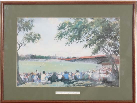 Cricket : 
3 x coloured prints,
'England x Australia at Lords ,1886, by H. Barrable & R. Posonby - Image 3 of 5