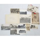 Equestrian: A collection of 1920s / 30s equestrian and hunting photographs and postcards, to include