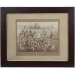 Crockett, Taunton ( photographer),
Sepia photograph,
Taunton Vale Foxhounds?
8 1/2 x 11 1/2"