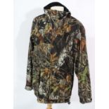 Larksen camo woodman jacket, size M (New with tags) CONDITION: Please Note -  we do not make