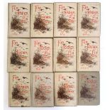 A 12 volume set of the '' Fur Feather and Finn series '' 1895,  including The Rabbit,  The Hare ,