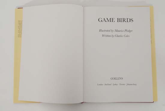 Book: '' Games Birds '' . 1981. By Charles Coles. Illustrated by Maurice Pledger. In slip case - Image 8 of 8