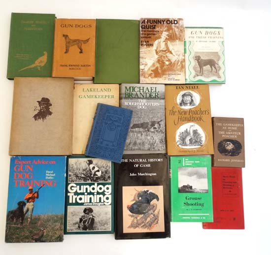 Books: A collection of sporting books , to include; '' Pheasant Rearing and Preservation'' 1926