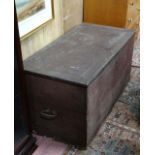 19thC trunk  CONDITION: Please Note -  we do not make reference to the condition of lots within