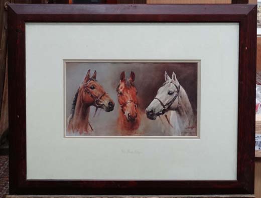 3 Kings ( Racehorse print) CONDITION: Please Note -  we do not make reference to the condition of