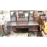 Stag dressing table CONDITION: Please Note -  we do not make reference to the condition of lots