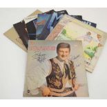 Collectable vinyl records : A selection of 1960s and later LPs , comprising a signed copy of ' Mr