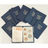 British decimal coins in sleeves CONDITION: Please Note -  we do not make reference to the condition