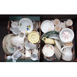 2 x boxes of assorted ceramics, kitchenalia etc CONDITION: Please Note -  we do not make reference