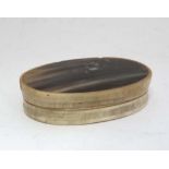 Horn snuff box