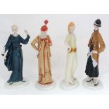 A group of 4 Cenmark International figures, each bears factory stamp under.  CONDITION: Please