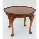 Pie crust small occasional table CONDITION: Please Note -  we do not make reference to the condition