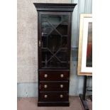 Glazed top drinks cabinet CONDITION: Please Note -  we do not make reference to the condition of