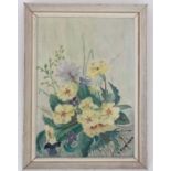 Leonard Richmond (XX),
Oil on board,
Primroses and violets,
Signed lower right.
9 1/2 x 6 3/4"
Bears