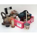 2 boxes of assorted miscellaneous items  CONDITION: Please Note -  we do not make reference to the