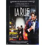 Film Poster: A poster for the 1987 French film '' La Rue '' ( Street Smart) , directed by Jerry