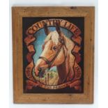 Horse picture - ' Country Life - in the Paddock 1898' CONDITION: Please Note -  we do not make