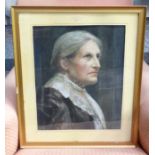 Mabel M Allport Mid XX
Watercolour
Portrait of a lady
Signed lower right and with dedication verso