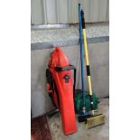 Leaf blower + vacuum + jet washer and car cleaning brushes CONDITION: Please Note -  we do not