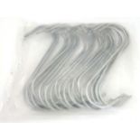 A packet of "S" hooks (25) CONDITION: Please Note -  we do not make reference to the condition of