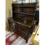 Dark Ercol dresser CONDITION: Please Note -  we do not make reference to the condition of lots