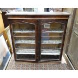 Glazed cabinet CONDITION: Please Note -  we do not make reference to the condition of lots within