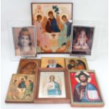 7 assorted Russian style etc. icons  CONDITION: Please Note -  we do not make reference to the