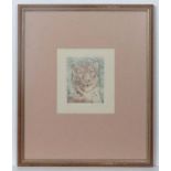 Mary D.A. Martin XIX-XX
Signed  coloured etching , Artist's Proof
' Tiger '
Signed and titled etc.