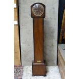 A 3 train Grandmother clock CONDITION: Please Note -  we do not make reference to the condition of