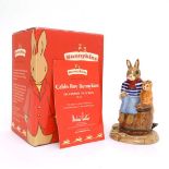 A 2003 Royal Doulton Bunnykins  '' Cabin Boy '' figure group, number DB 324, boxed,  bears factory