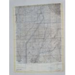 Militaria : Escape Map : A c1969 dual sided USAF - issue navigation chart, depicting Afghanistan (