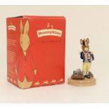 A 2003 Royal Doulton Bunnykins  '' Captain '' figure group, number DB 319, boxed,  bears factory