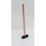 Large sledge hammer CONDITION: Please Note -  we do not make reference to the condition of lots