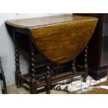 Gate leg table CONDITION: Please Note -  we do not make reference to the condition of lots within