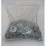 A large packet of assorted metal washers CONDITION: Please Note -  we do not make reference to the